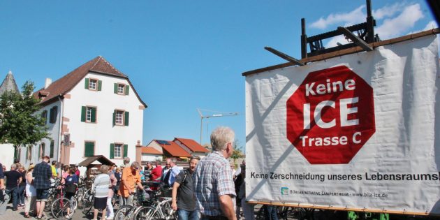Jetzt kommt es auf die nächsten Schritte an. Vor einem Jahr brachte der Aktionstag Bahntrasse das Thema ins Bewusstsein. Archivfoto: Hannelore Nowacki