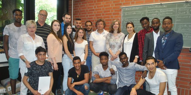 Zielstrebig und motiviert den Abschluss gemeistert