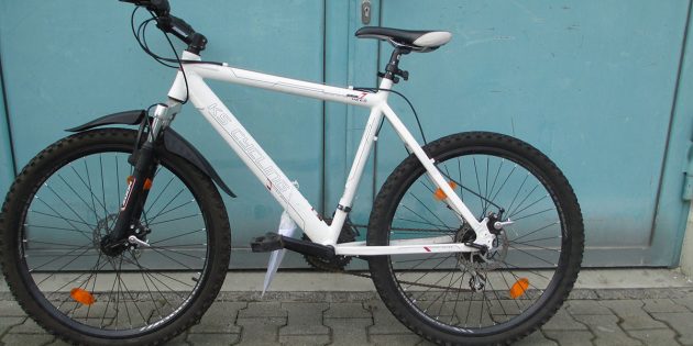 Das sichergestellte Mountainbike Heed. Foto: Polizeipräsidium Südhessen