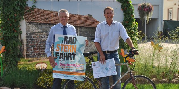Vier Routen – ein Ziel: Radsternfahrt feiert Premiere