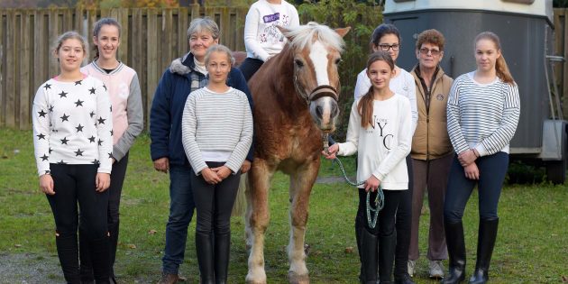 Erfolgreiche Nachwuchsreiterinnen: Alle Teilnehmer erhielten ihr Reitabzeichen. Foto: oh