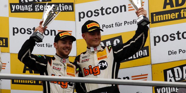 Lieferten auf dem Hockenheimring hervorragende Rennen ab: Marvin Dienst und sein Teamkollege Christopher Zanella (v.l.). Foto: oh