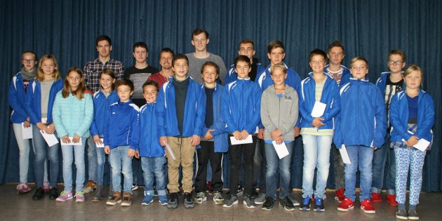 Beim Saisonabschluss blickte der WSV noch einmal auf die herausragenden Erfolge der Sportler zurück. Jetzt gilt es, die Erfolge 2017 zu verteidigen. Foto: Eva Wiegand