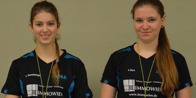 Fabienne Zorn und Laura Rosenberger holen dritten Titel in Folge