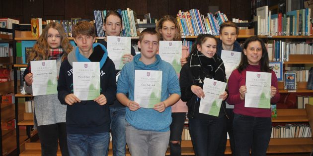 Rechnen leicht gemacht: Die Schulsieger der ADS meisterten die erste Runde des Mathematikwettbewerbs mit hervorragenden Ergebnissen. Foto: Benjamin Kloos