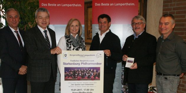 Festliches-feuriges Neujahrskonzert der Starkenburg Philharmoniker