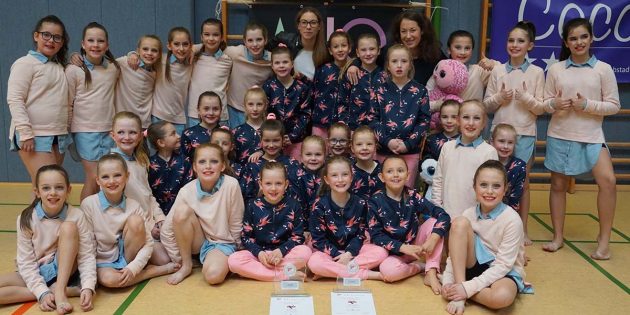 Der Tanznachwuchs der TG Bobstadt wusste tänzerisch zu überzeugen. Foto: oh