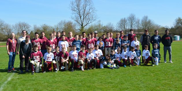 Erster Test für die Saison: Die Redskins zeigten sich äußerst motiviert. Foto: oh