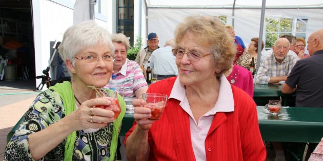 Geselligkeit mit Sonne und Musik