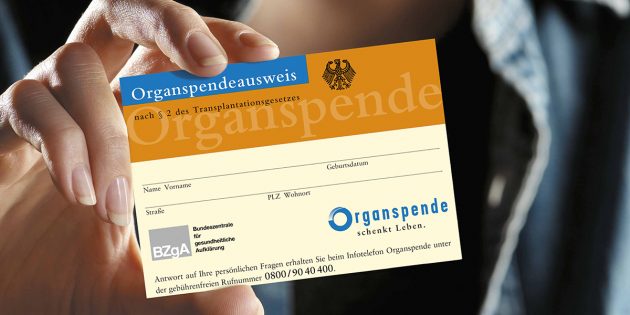 Organspenden können Leben retten – wichtig ist in jedem Fall, sich frühzeitig zu entscheiden ob man spenden möchte oder nicht. Foto: BZgA