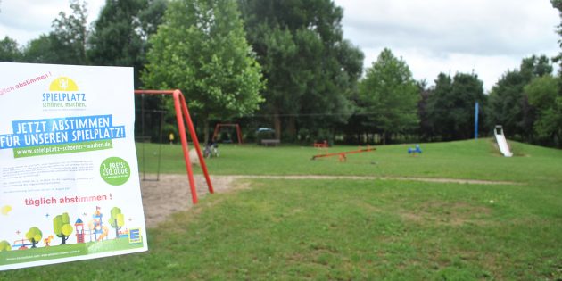 Aufgeben gilt nicht: Nach der Neuansetzung der Abstimmung zählt auch weiterhin jede Stimme für den Spielplatz an der B 44 in Biblis. Foto: Benjamin Kloos