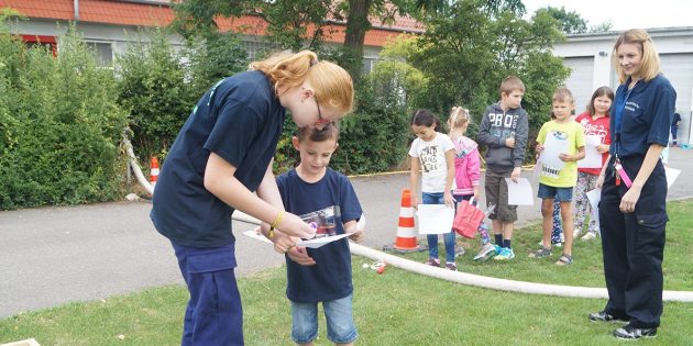 Viel Spiel und Spaß für kleine „Feuerstrolche“