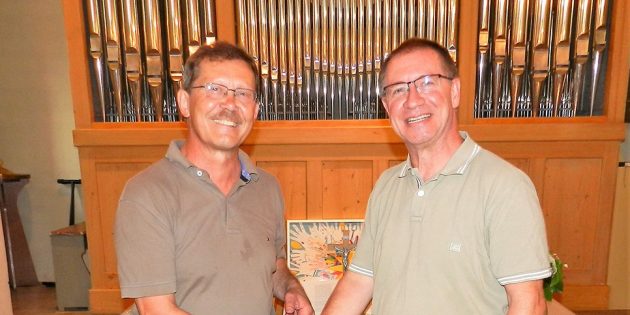 Teilabschied von Bodo Ehret als Kirchenvorsteher