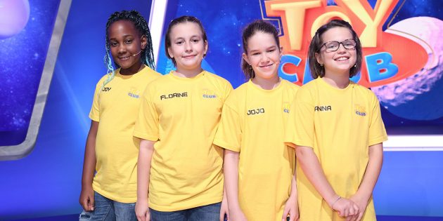 Kämpfen am 14. Oktober beim „Super Toy Club” um den Sieg: Joy aus Bürstadt, Florine aus Hofheim, Johanna aus Groß-Rohrheim und Anna aus Lorsch (v.l.). Foto: oh