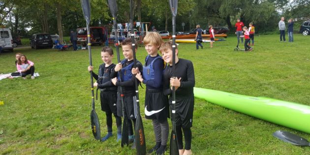 Der K4 Schüler des WSV Lampertheim. Foto: oh