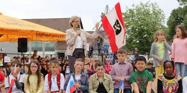 Die Schüler der Goetheschule um  Schulleiterin Margarete Veltman  profitieren in vielen Bereichen vom Pakt für den Nachmittag. Archivfoto: Hannelore Nowacki