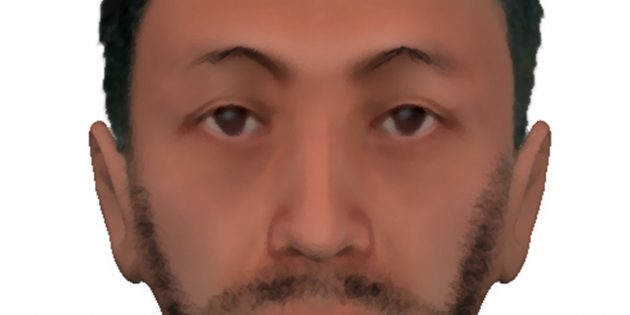 Das Phantombild eines der Räuber. Foto: Polizeipräsidium Südhessen