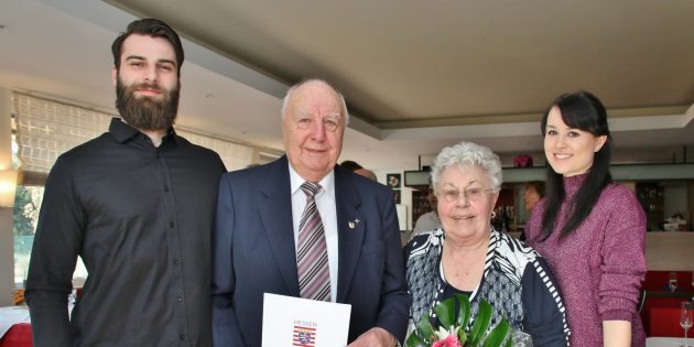 Werner Herweck mit Ehrenbrief des Landes Hessen geehrt