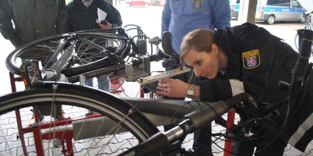 Fahrraddieben zuvorkommen