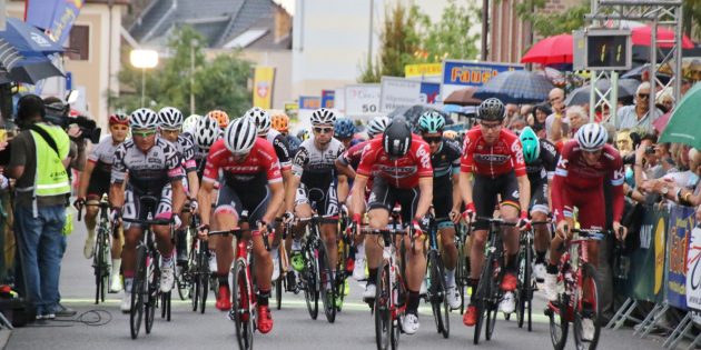 Heute zum Radrennen nach Bürstadt