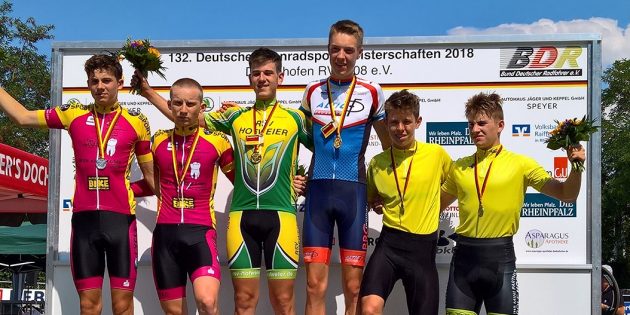 Moritz Czasa ist Deutscher Meister im Radrennsport