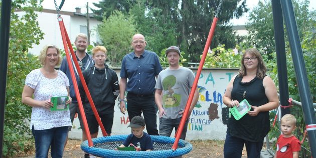 Neue Nestschaukel dank außerordentlichem Engagement