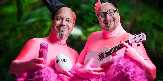 Kommen 2019 mit ihrem neuen Programm „Flamongos” in die Bürgerstadt mit Herz: Mundstuhl. Foto: oh