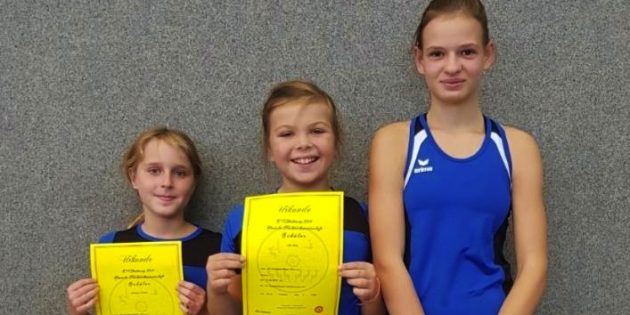 Zweimal Bronze für Bibliser Kunstradnachwuchs