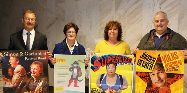 Kulturreihe 2019 mit vier Attraktionen