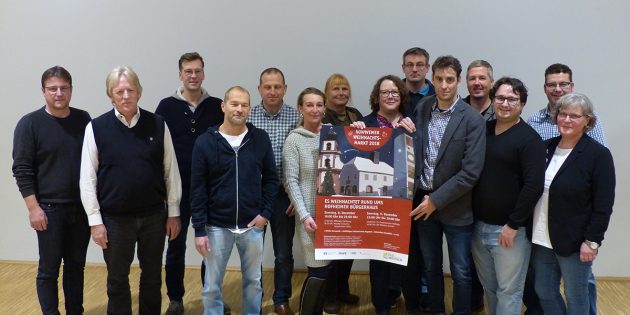Die Organisatoren freuen sich bereits auf die Premiere des „Howwemer Weihnachtsmarktes” am zweiten Adventswochenende. Foto: Franziska Hartmann