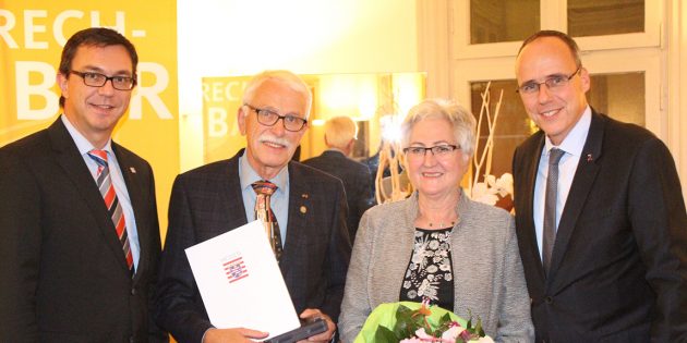 Freiherr-vom-Stein-Plakette für Ewald Stumpf