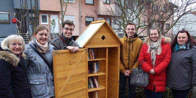 Ein Offener Bücherschrank für Neuschloß 
