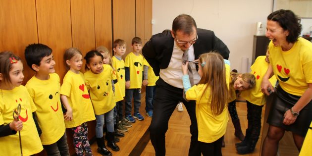 Fuchs-Kinder erstürmten das Rathaus