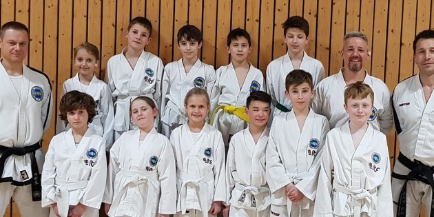 Erfolgreiche Taekwon-Do-Gürtelprüfung bei der TG Biblis 