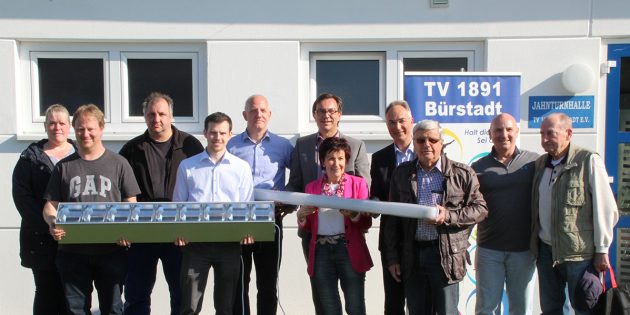 Lampensanierung beim TV Bürstadt