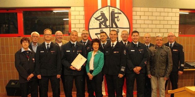 Viele Einsätze, viele Ehrungen: Die Freiwilligen Feuerwehren der Stadt Bürstadt blicken auf ein ereignisreiches Jahr zurück. Foto: Nadine Schütz 
