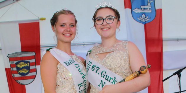 Noemi Hofmann Cruz zur 67. Gurkenkönigin gekrönt