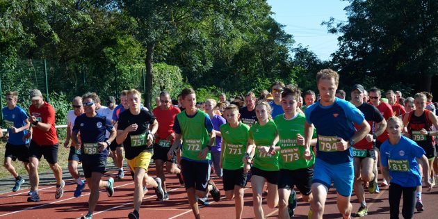 92 Läufer und 14 Walker nahmen am Fünf-Kilometer-Lauf teil. Foto: Petra Gahabka