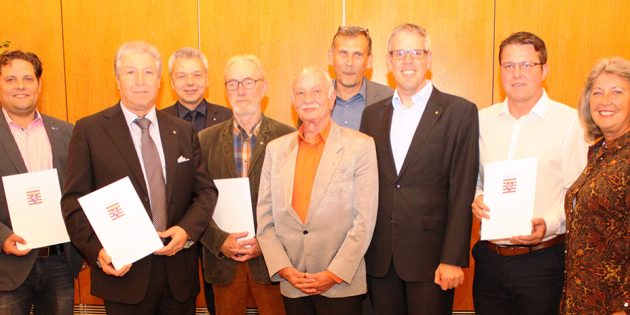 Ehrenamtliches Engagement in der kommunalen Politik gewürdigt