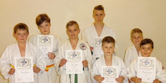 Sieben Podestplätze für Samurai Bürstadt   