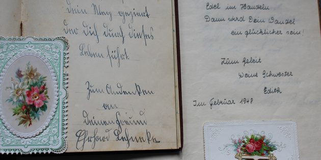 Burg-Stein-Museum sucht Poesiealben