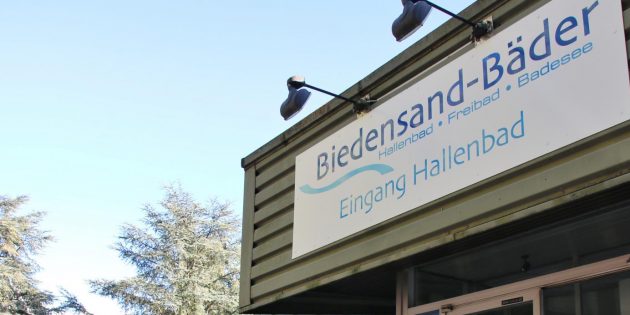 Ende der Hallenbadsanierung der Biedensandbäder verzögert sich