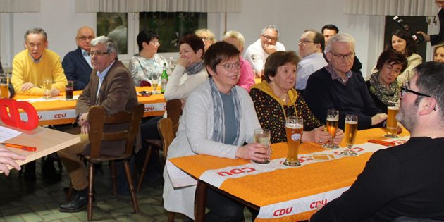 CDU tischte an Aschermittwoch nicht nur Hering auf