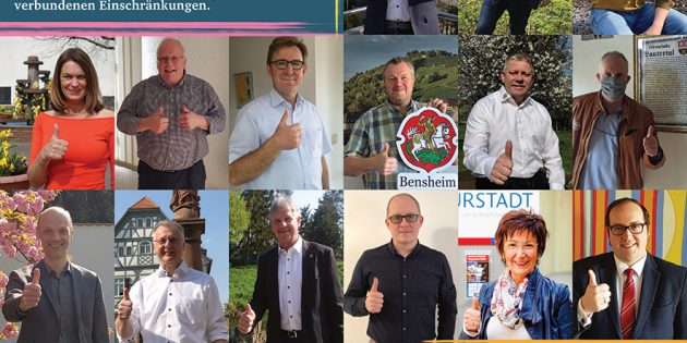 Bürgermeister sagen Danke