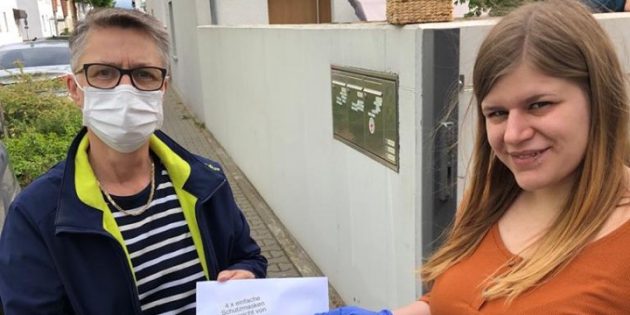 Eine Geste der Solidarität