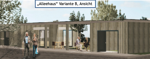 Planungen für das Haus auf der Allee