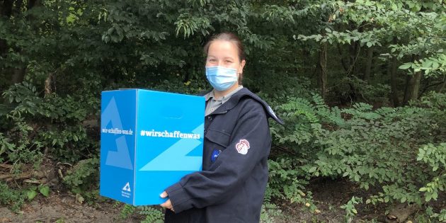 Pfadfinder und Bürgerkammer Rosengarten beteiligen sich