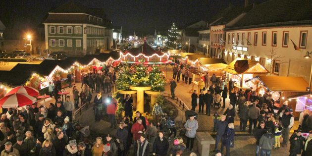 Findet in diesem Jahr aufgrund der großen Planungsunsicherheit nicht statt: Der Lampertheimer Weihnachtsmarkt, Archivfoto: TIP-Verlag