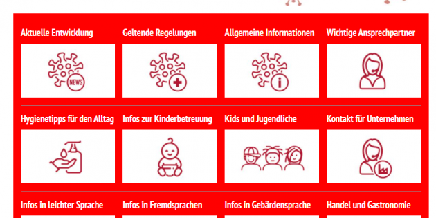Die Stadtverwaltung Lampertheim informiert auch auf ihrer Internetseite www.lampertheim.de über die aktuellen Maßnahmen zur Bekämpfung der Corona-Pandemie. Foto: oh