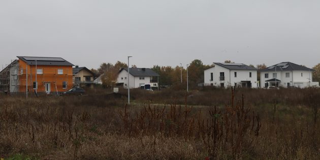 Steht am Mittwoch erneut im Fokus der Gemeindevertreterversammlung in Biblis: Das Neubaugebiet Helfrichsgärtel III. Foto: Benjamin Kloos